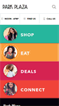Mobile Screenshot of parkplazamall.com